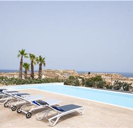 3 bedroom villa with pool & sea views, Cornino, sleeps 6-7